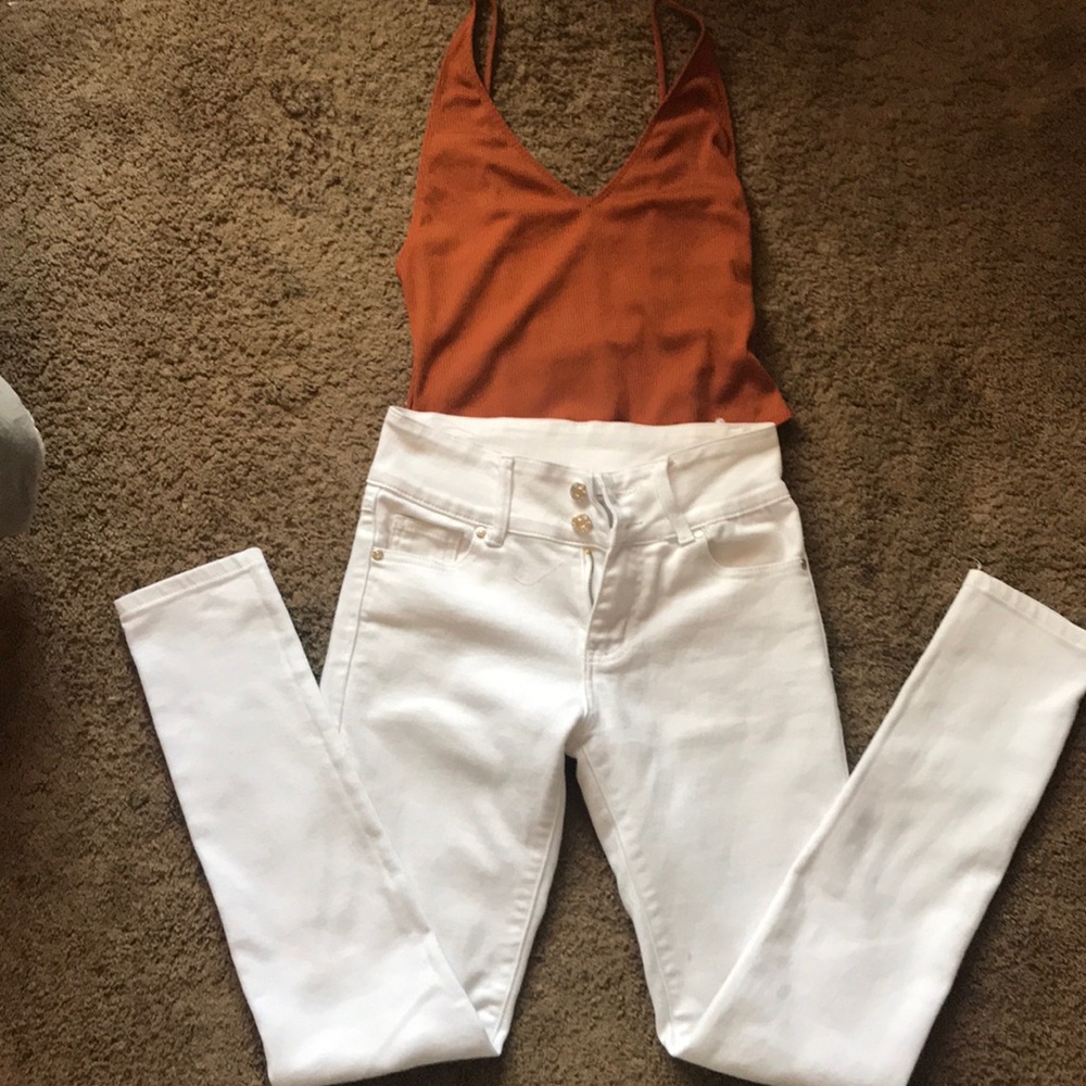 White pants